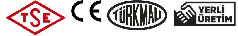 TSE CE Türk Malı Yerli Üretim